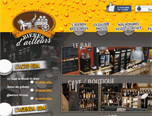 Tablet Screenshot of bieres-dailleurs.com